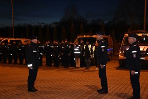 Spotkanie policjantów w Młynach