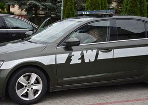 Pojazd służbowy Żandarmerii Wojskowej