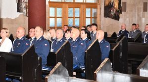 Policjanci w kościele