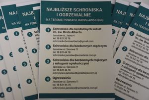 Ulotka pomocowa dla osób bezdomnych