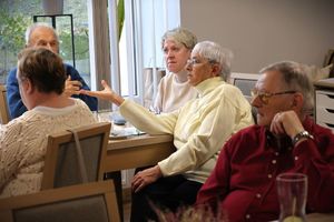 Seniorzy w trakcie spotkania