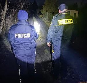 Policjant i funkcjonariusz Straży Miejskiej