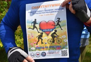Plakat promujący akcję "Wiosna na sportowo"