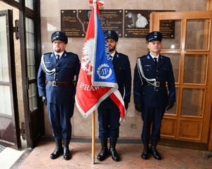 Poczet sztandarowy Policji