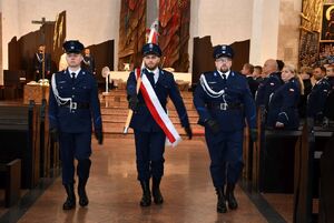 Poczet sztandarowy Policji